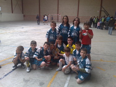 El equipo de ganadores