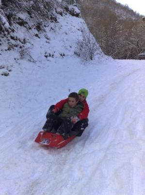 Con las primeras nieves