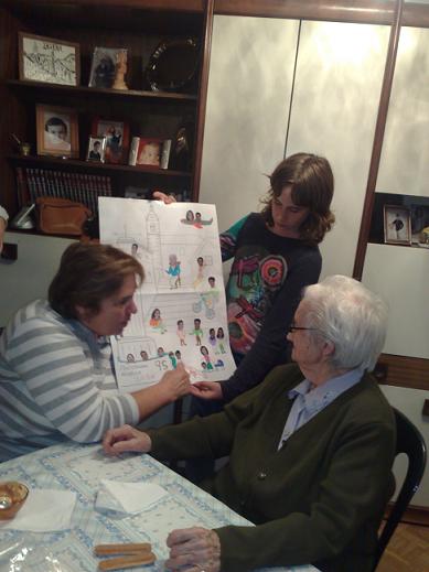 95 cumplea&ntilde;os de la abuela