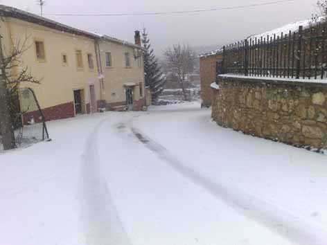 Tarde de nieve en Lagran